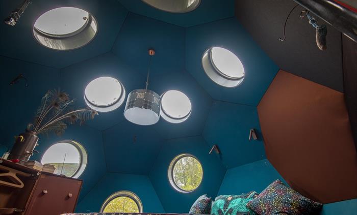 Sky portholes for Dark Skies viewing from your bed